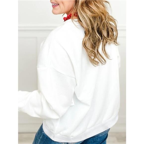 Plaid MERRY Christmas Vacation Sweatshirt - Picture 2 of 5